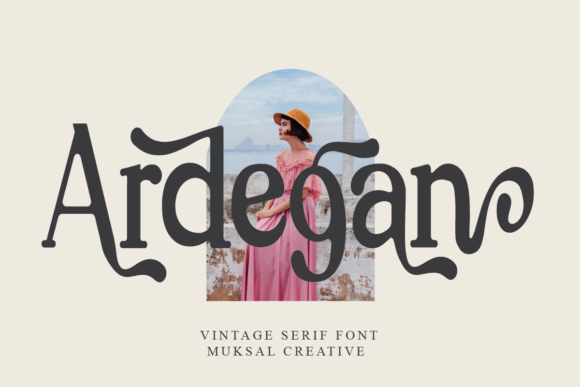 Ardegan: A Chic Vintage Font for Modern Branding
