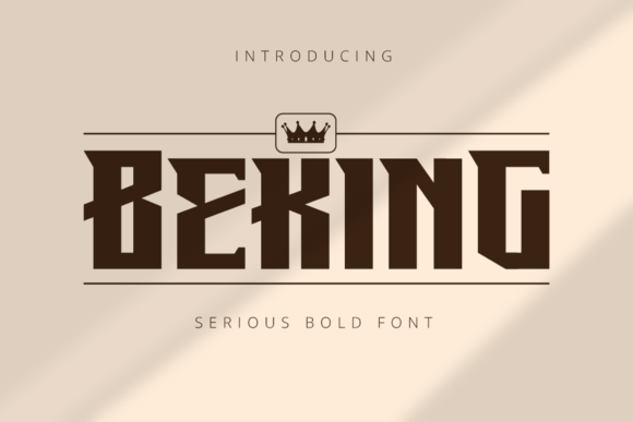 Beking Font for Web Design Projects