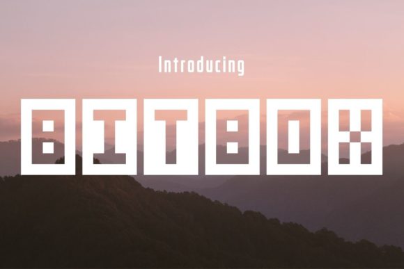 Bitbox: A Pixelated Font for Handmade Creations