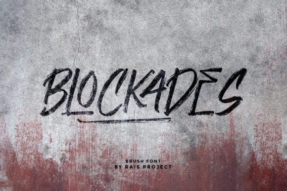 Blockades Font for Editorial Design and Content Creation