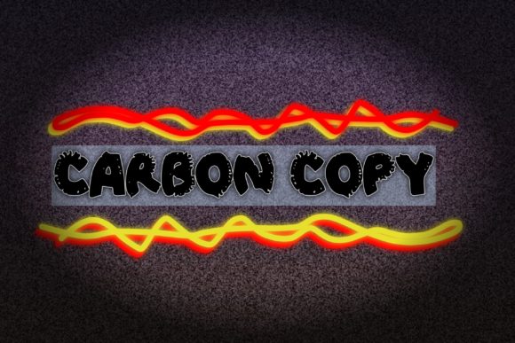 Carbon Copy: A Playful Font for Handmade Creations