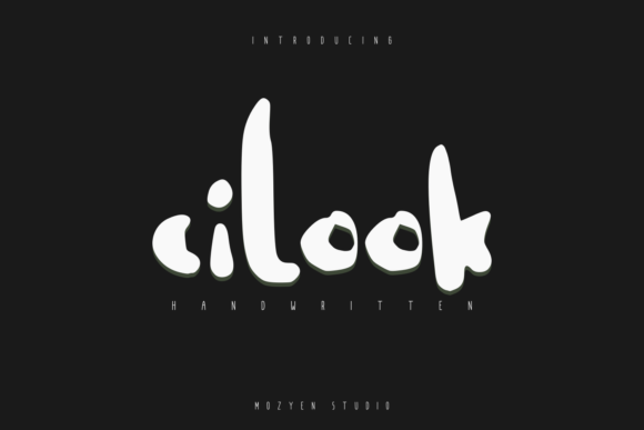 Cilook Font for Handmade and Commercial Craft Projects