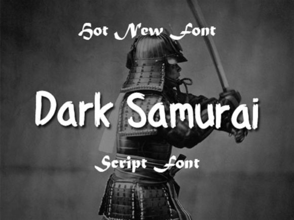 Dark Samurai Font for Professional Branding