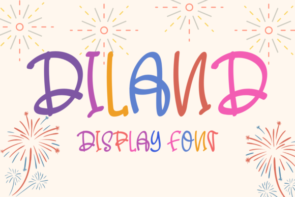 Diland: A Whimsical Font for Web Design