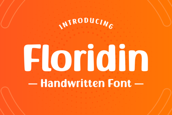 Floridin: A Designer's Take on a Creative Display Font