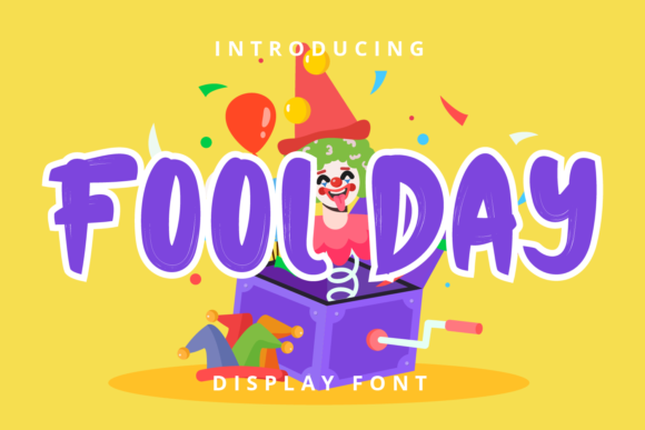 Fool Day Font for Vibrant Digital Campaigns