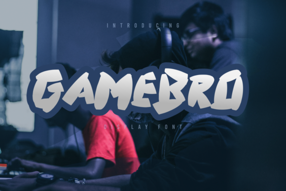 GameBro: A Bold Display Font for Editorial Design