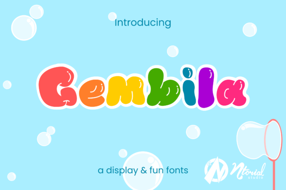 Gembila Font for Business Branding and Design