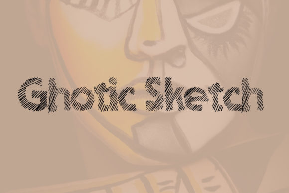 Ghotic Sketch: Elevating Campaigns with a Bold Display Font