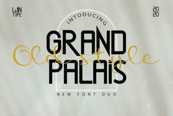 Grand Palais Old Style: A Timeless Display Font for Modern Editorial Design