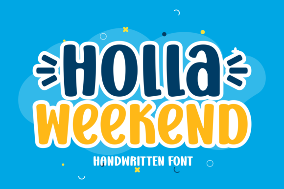Holla Weekend Font for Polished Branding