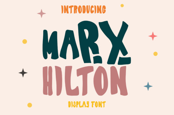 Marx Hilton: A Cool Display Font for Editorial Projects