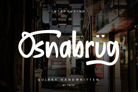 Osnabrug: A Modern Font That Elevates Branding