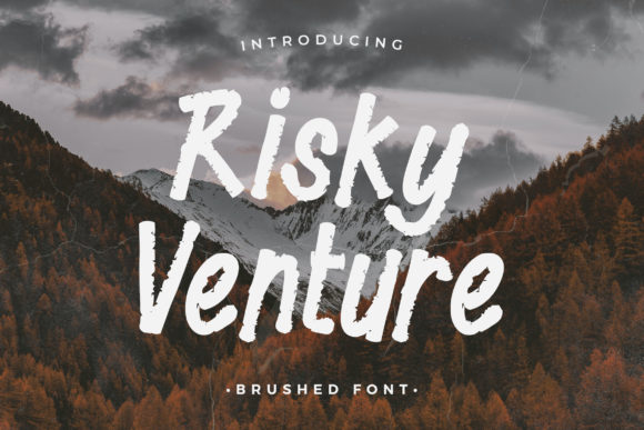 Risky Venture Font for Modern Editorial Design