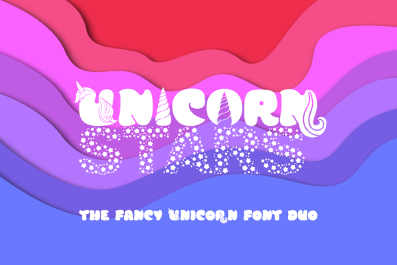Unicorn Stars Duo Font for Eye-Catching Designs