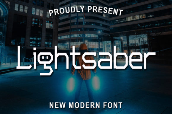 Upgrade Your Brand with the Lightsaber Font