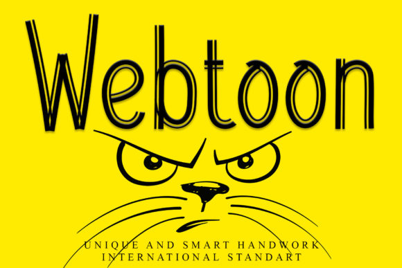 Webtoon: A Delightful Display Font for Web Design