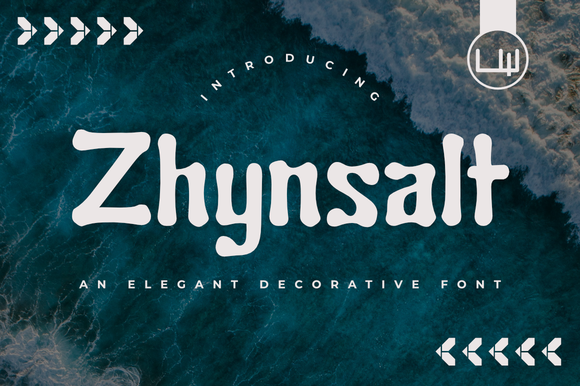 Zhynsalt Display Font for Editorial Design